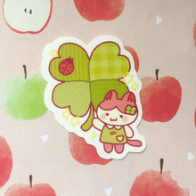 Load image into Gallery viewer, Clover Clear Vinyl Sticker

