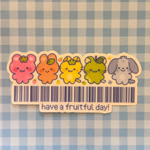 Load image into Gallery viewer, Fruitful Day Clear Vinyl Sticker
