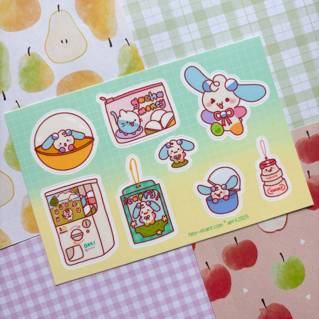 April Plant Mail Sticker Sheet