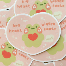 Load image into Gallery viewer, Big Heart Bigger Farts Sticker

